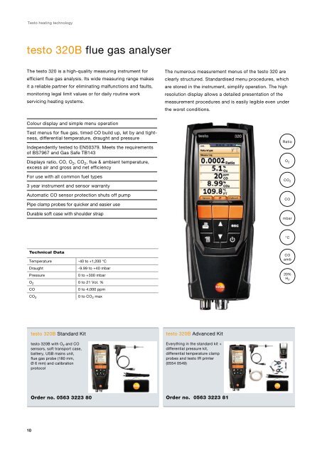 Testo UK - Heating Brochure (Oct 2022)