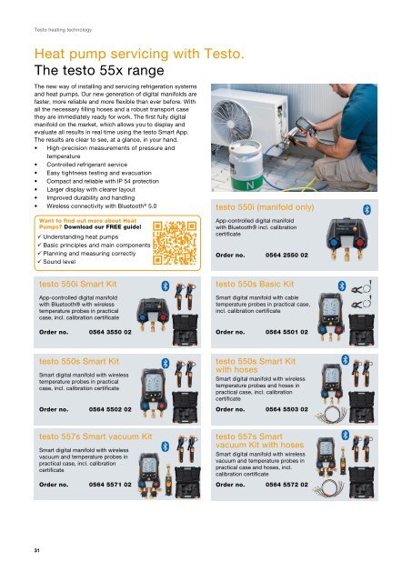 Testo UK - Heating Brochure (Oct 2022)