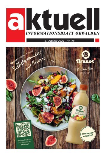 Aktuell Obwalden | KW 40 | 6. Oktober 2022