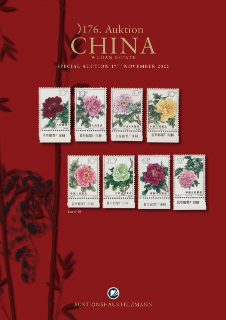 176. Auktion China Sonderkatalog
