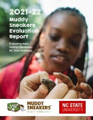 2022 Muddy Sneakers Evaluation Report