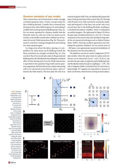 Europhysics News 53-4  