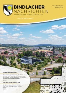 Bindlacher Nachrichten - Ausgabe 07.10.2022