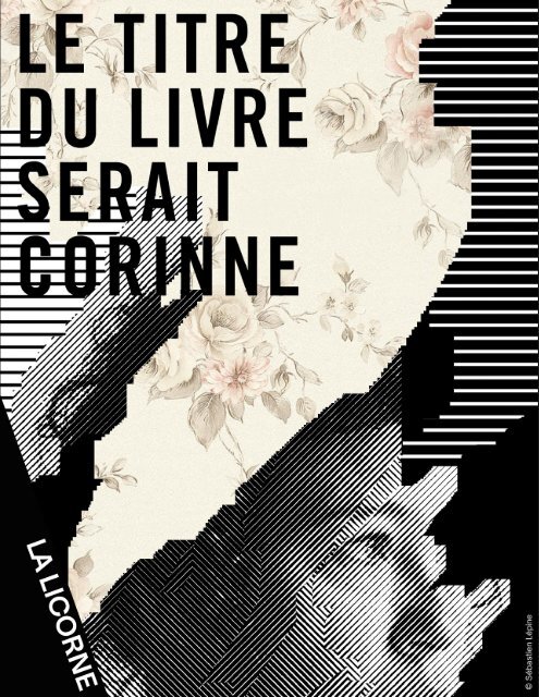 Programme de soirée - Le titre du livre serait Corinne