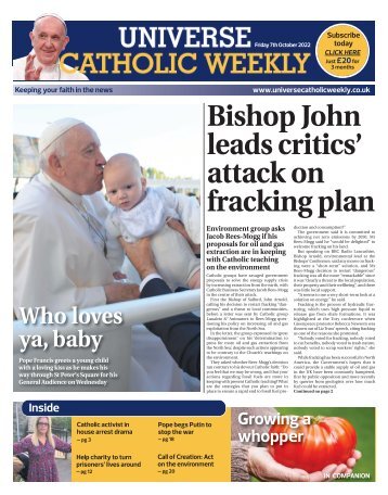 UNIVERSE CATHOLIC WEEKLY, 07 OCTOBER 2022