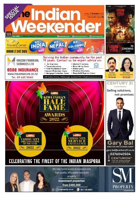 The Indian Weekender - Kiwi-Indian Hall of Fame Special - 07 October 2022