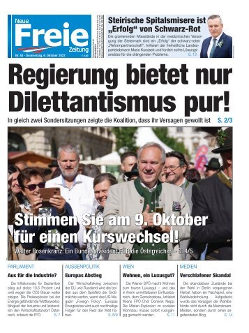 Regierung bietet nur Dilettantismus pur!