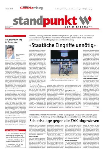 Standpunkt 547, 7. Oktober 2022