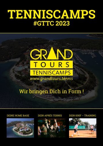 #GTTC Grand Tours Tenniskatalog 2023