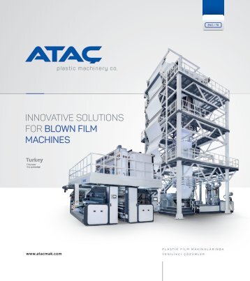 ATAC PLASTIC BLOWN FILM EXTRUSION MACHINES