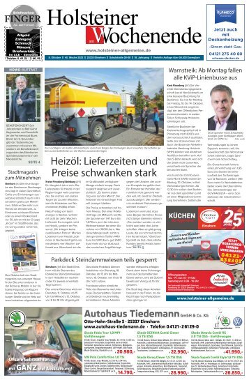 Holsteiner am Wochenende 40 2022