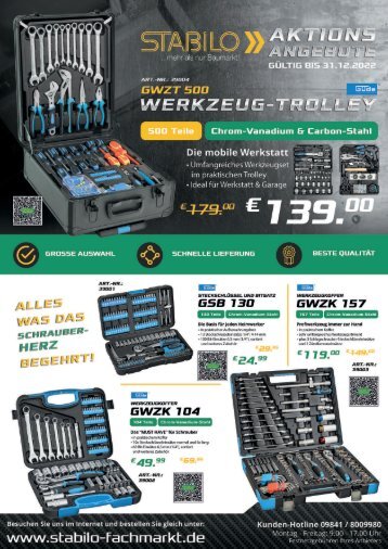 Stabilo Fachmarkt Güde Aktion September 2022 Prospekt
