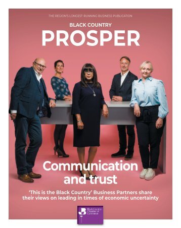 Prosper Autumn, Black Country Chamber of Commerce magazine