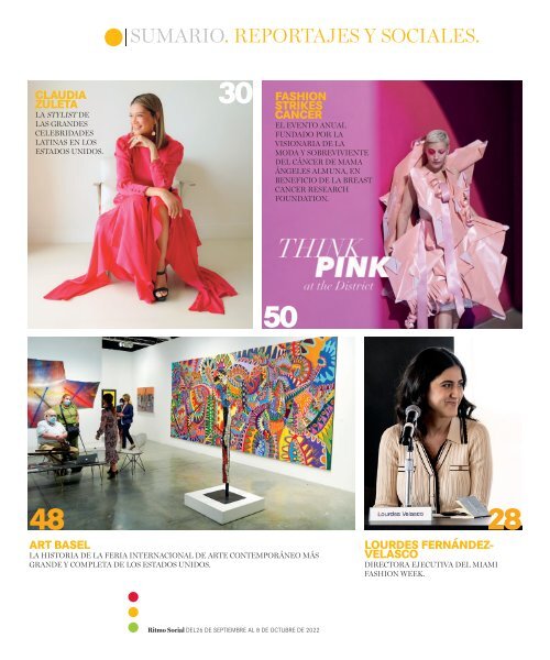 Ritmo Social - Portada Lili Estefan 