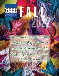 GSFE Newsletter-FALL 2022