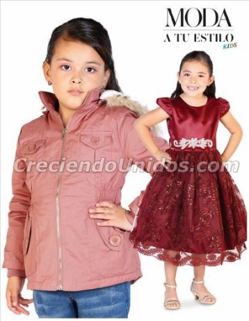 #749 Catalogo moda Kids, Ropa Kids, tendencia de ropa para niñas 2022 por Mayoreo