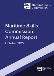 Maritime Skills Commission - 2022 Annual Report 