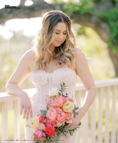 Real Weddings Magazine's Charmed by Love-A Decor Inspiration Shoot: Get to Know Real Bride Model Lexi
