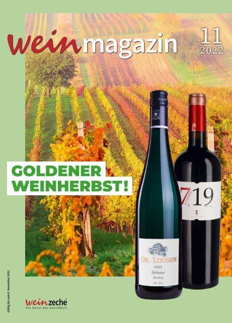 Weinzeche Weinmagazin 11_2022 – Die Kunst des Genießens