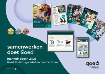 Goed marketingboek thuiszorgwinkels en hoorcentra 2023