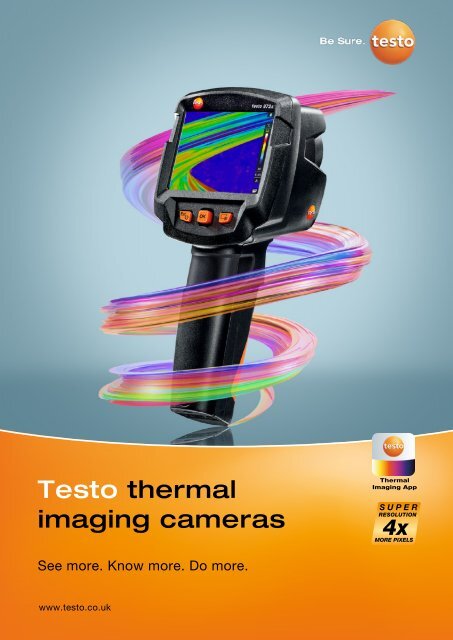 Testo UK - Thermal Imaging Brochure (Oct)