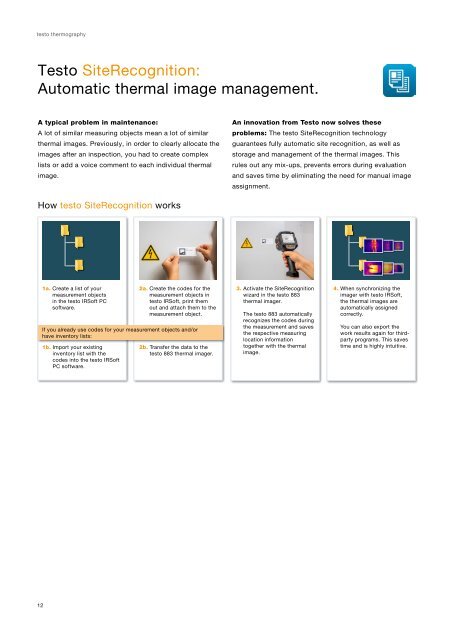 Testo UK - Thermal Imaging Brochure (Oct)