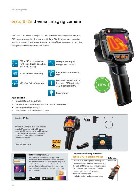 Testo UK - Thermal Imaging Brochure (Oct)