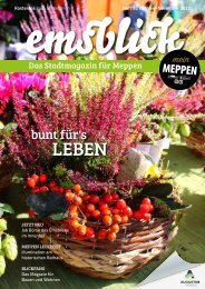 Emsblick Meppen - Heft 52 (Oktober-November 2022)