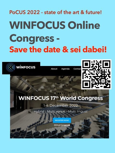 WINFOCUS Congress 2022