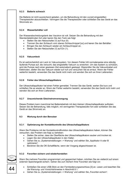 Enraf Nonius Bedienungsanleitung Serie 400 