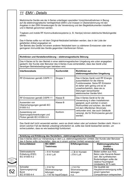 Enraf Nonius Bedienungsanleitung Serie 400 