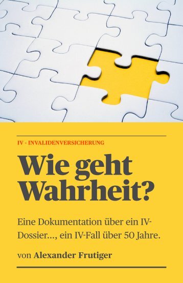 Wie geht Wahrheit?