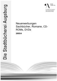 CD-ROMs - Stadt Augsburg