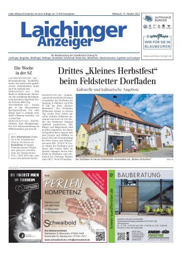 Laichinger Anzeiger 12.10.2022