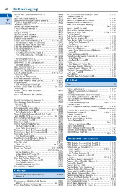 Ludwigsfelde und Umgebung ÖTB 22/23