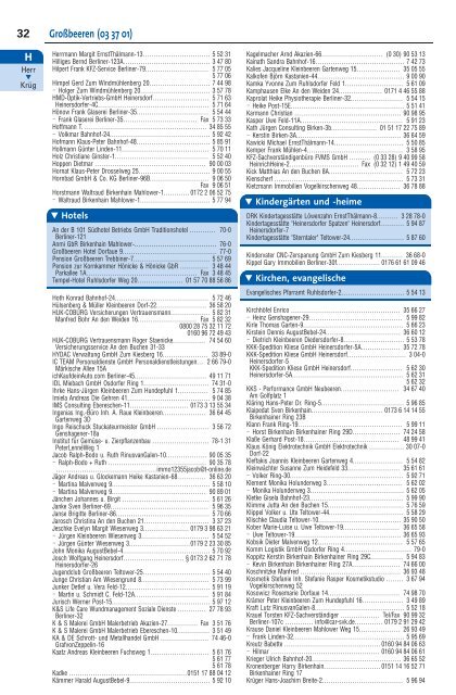 Ludwigsfelde und Umgebung ÖTB 22/23