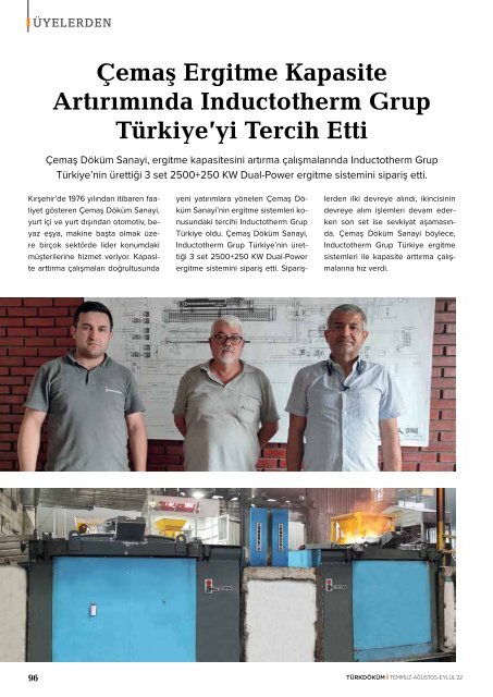 TÜRKDÖKÜM 64 / TURKCAST 64