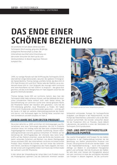 Technopark Magazin EINBLICK | Oktober 2022