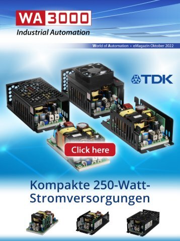 WA3000 Industrial Automation Oktober 2022 - deutschsprachige Ausgabe