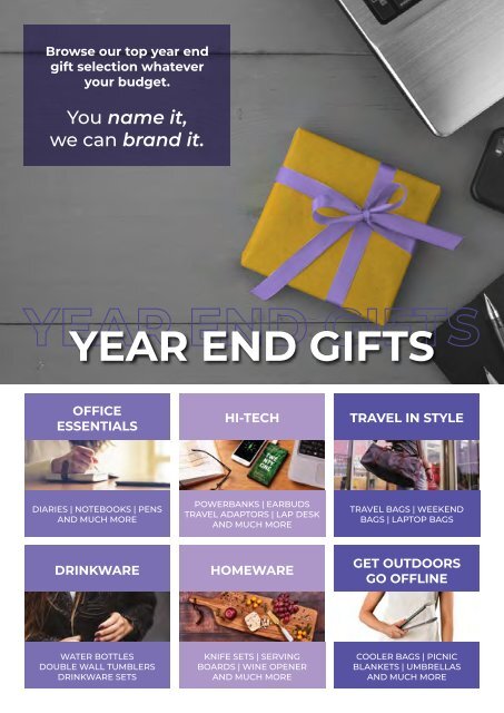Ignition Marketing Year End Gifts Catalogue