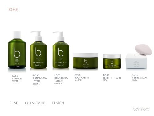 BAMFORD PRODUCT RANGES