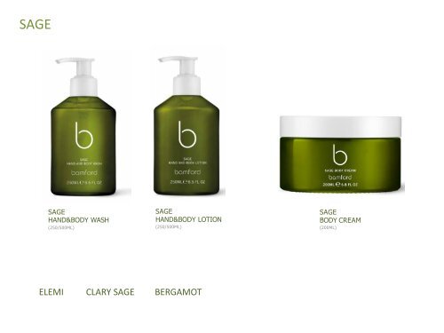 BAMFORD PRODUCT RANGES