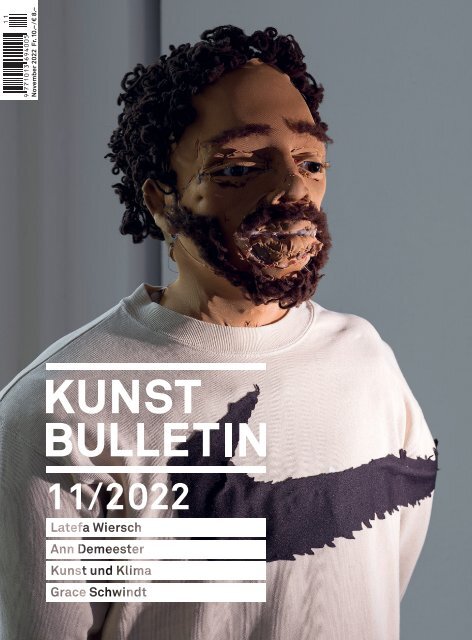Kunstbulletin November 2022