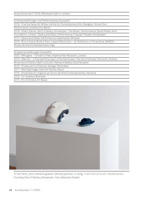 Kunstbulletin November 2022