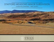 Stafford Meadows Minor Subdivision Brochure 