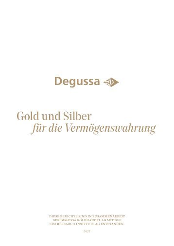 Degussa Gold und Silber für die Vermögenswahrung