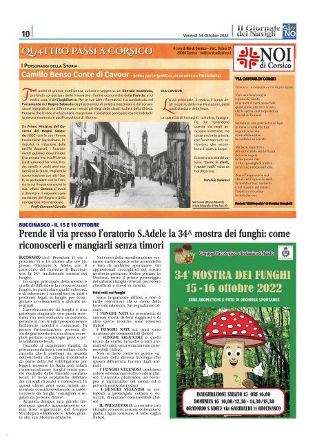 Giornale dei Navigli n. 36 - 14 ottobre 2022