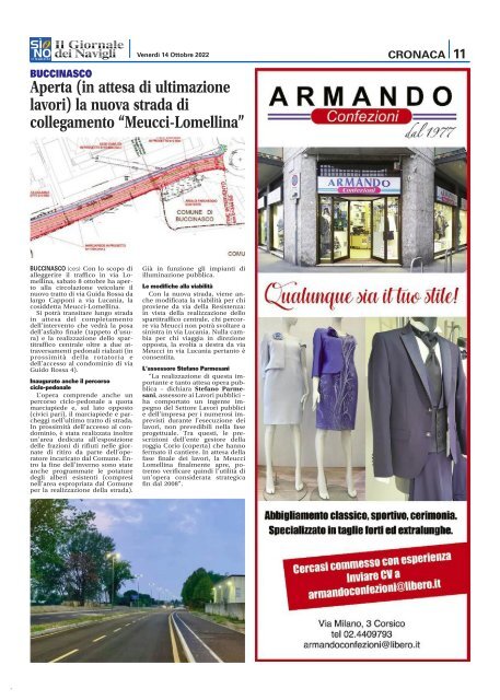 Giornale dei Navigli n. 36 - 14 ottobre 2022