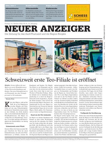 Neuer Anzeiger 14. Oktober 2022