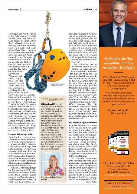 2022/13 | Unternehmen | Oktober 2022 | Ausgabe 84